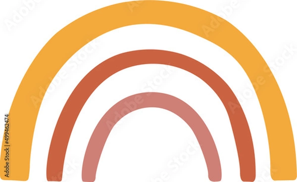 Fototapeta Abstract Rainbow Shape