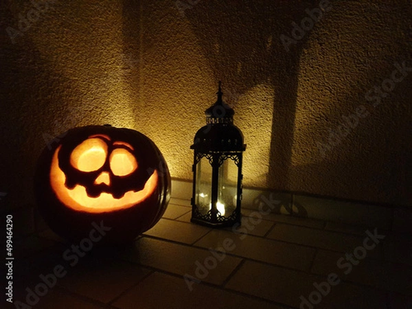 Obraz halloween pumpkin lantern