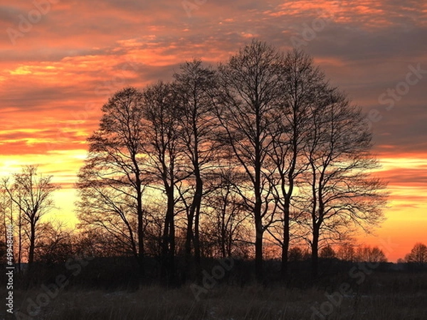Fototapeta zachód słońca