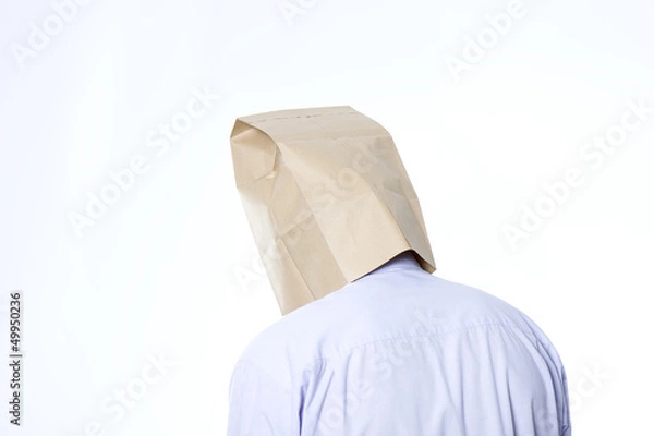 Obraz gestresster Mann