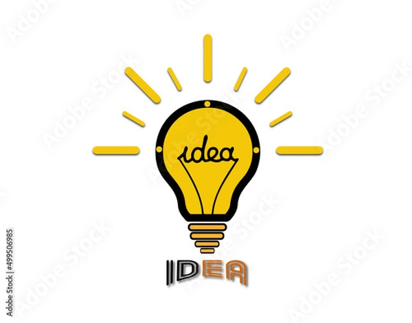 Obraz IDEA logo DESIGN