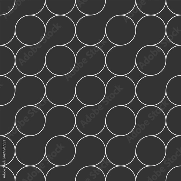Fototapeta Bubble art pattern background.Vector illustration.