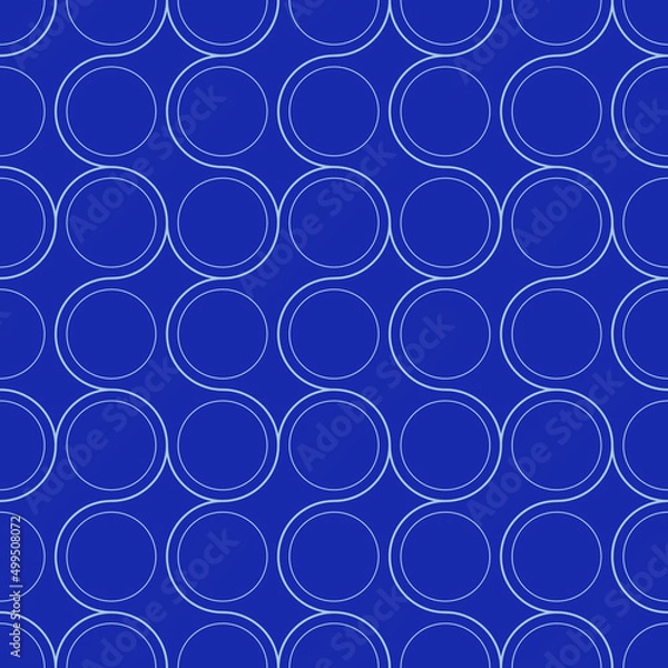 Fototapeta Bubble art pattern background.Vector illustration.