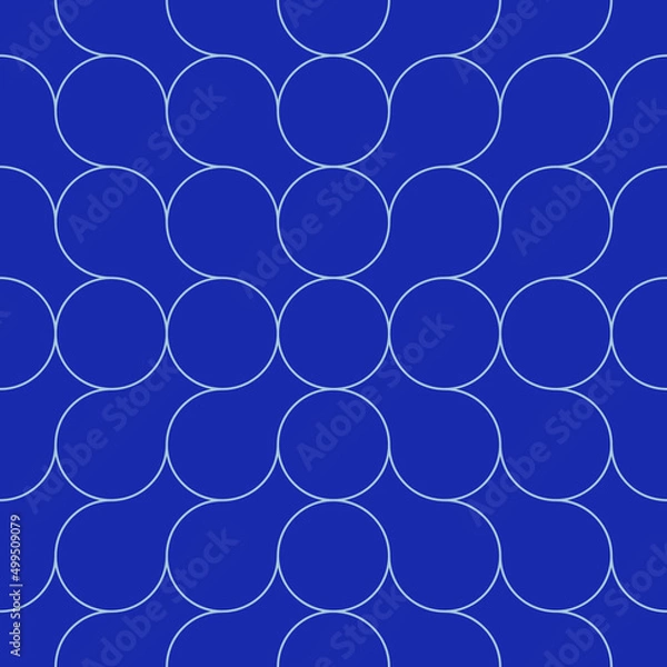 Fototapeta Bubble art pattern background.Vector illustration.