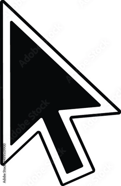 Fototapeta Arrow cursor icon, mac icon