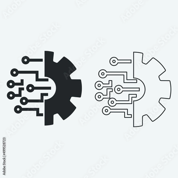 Obraz technology vector icon illustration sign 
