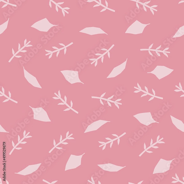 Fototapeta Decorative seamless pattern. Simple abstract shape