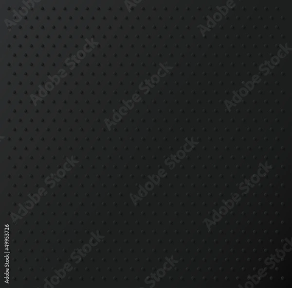 Obraz Dark dotted texture background vector illustration