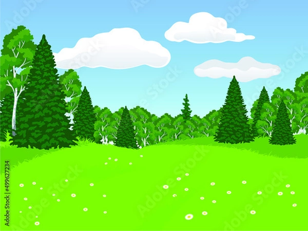 Obraz 0075_Summer_in_the_forest