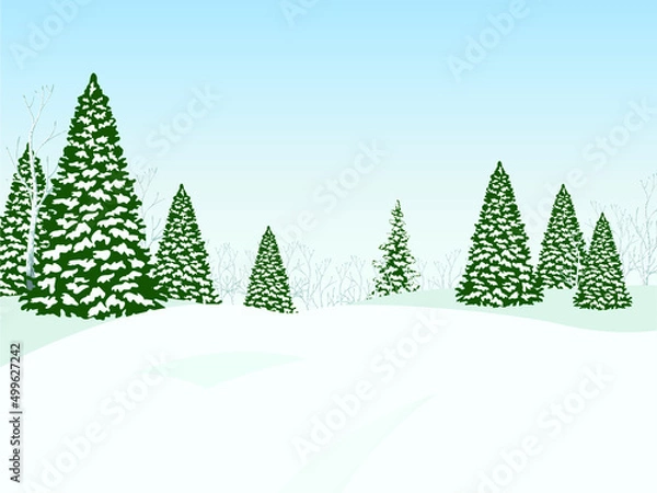 Obraz 0077_Winter_in_the_forest