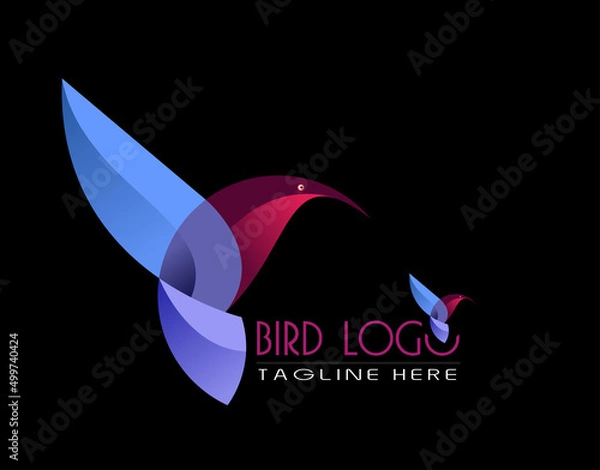 Obraz bird logo design