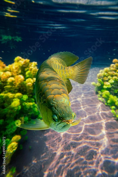 Obraz Golden Arowana
