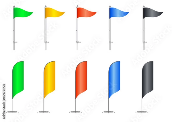 Obraz Drapeaux de sécurité