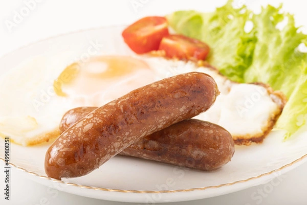 Fototapeta 大豆ミート　ウィンナー