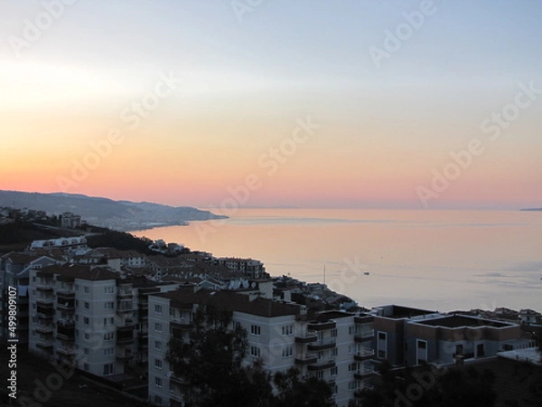 Obraz sunset over the sea