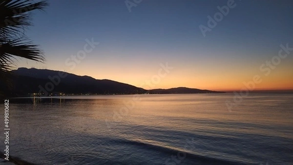 Obraz sunset over the sea