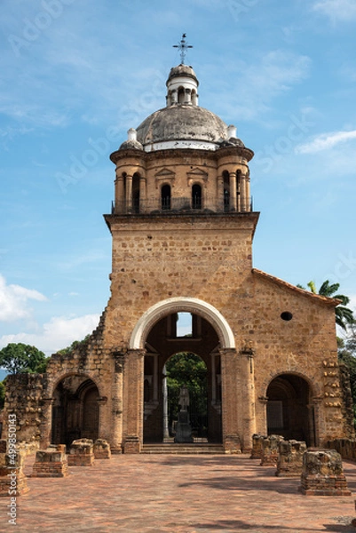 Obraz Historical temple in the city of Cucuta, this building was where the Congress of Colombia was installed in its beginnings.