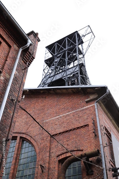 Obraz old brick building