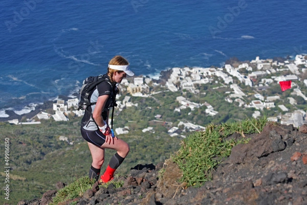 Obraz Course au Stromboli