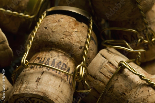 Obraz Champagne corks