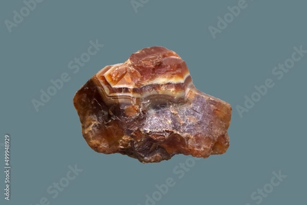 Obraz A piece of sardonyx stone.