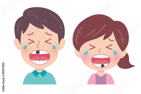 Obraz 虫歯になった男女