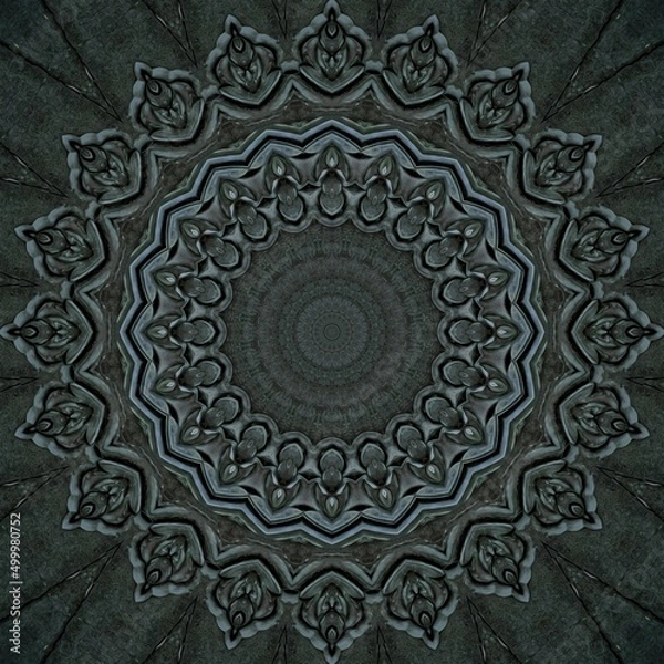 Fototapeta Pattern texture for the background. 3d illustration design for interior decoration with illusion concept
