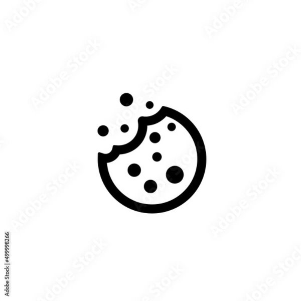 Fototapeta cookie icon vector design templates