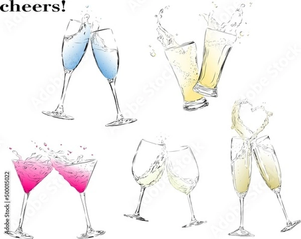 Obraz 乾杯セット