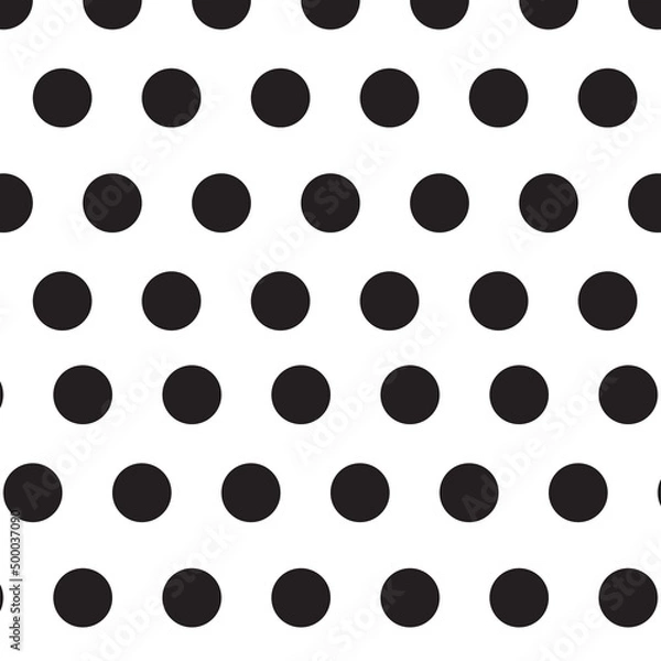 Obraz Black dots background