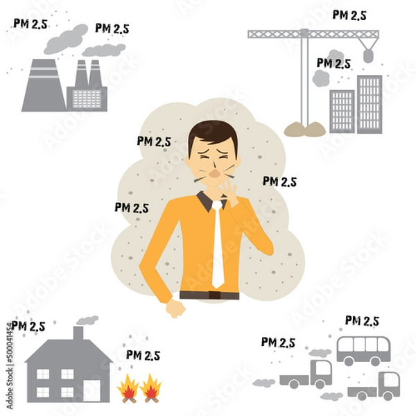 Obraz PM 2.5 dust