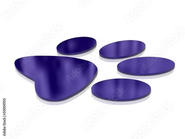 Fototapeta Dog track