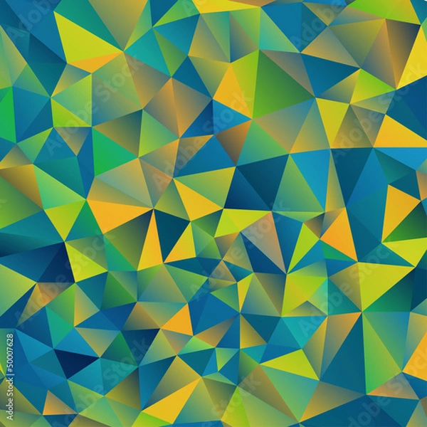 Fototapeta Abstract triangle background