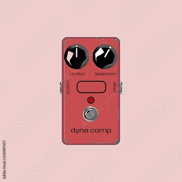 Obraz classic guitar pedal 