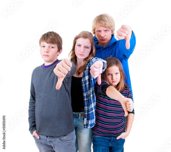 Obraz Teenager mit null bock