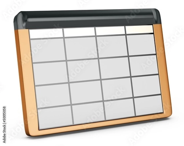 Fototapeta 3d database table