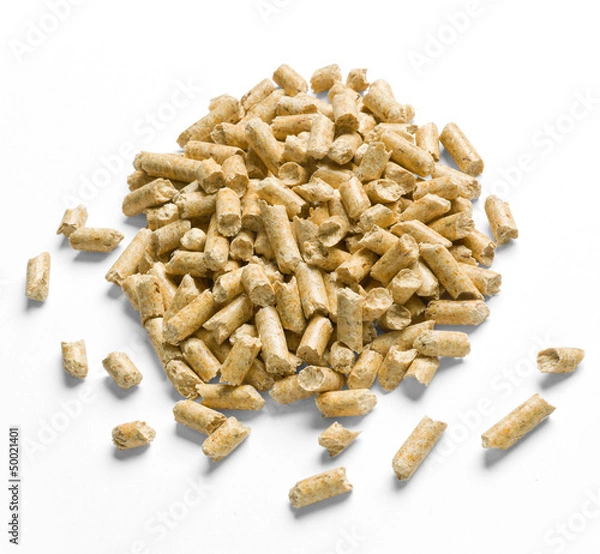 Obraz wood pellets