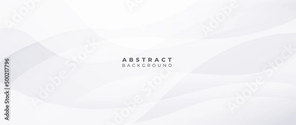 Obraz Abstract white background poster with dynamic. technology network Vector illustration.