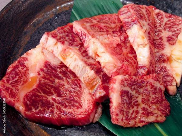 Obraz 最高級ハラミ肉／和牛／焼き肉用スライス