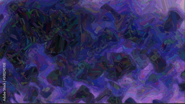 Fototapeta Abstract background art. 2d illustration image. Expressive handmade oil paint. Brush Strokes on canvas, Etc. Modern digital art. Multi-color backdrop. Contemporary. Expression. Popular style