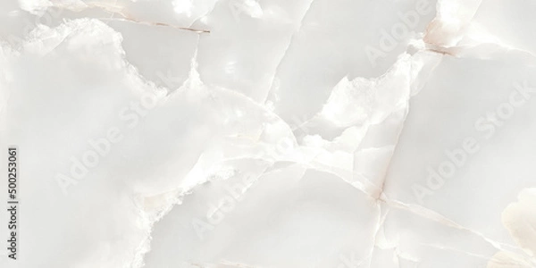 Obraz high quality white onyx marble texture