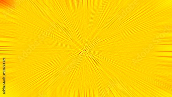 Fototapeta yellow Illustration unusual drawing interesting abstract light, bright background, pastel colors blank layout
