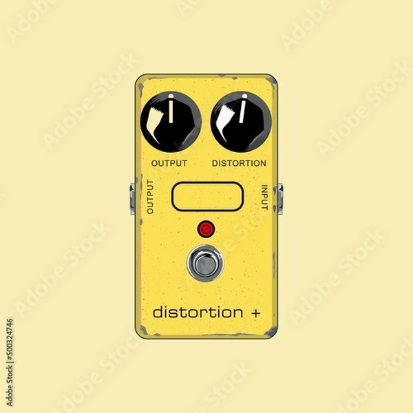 Obraz classsic guitar pedal fx 