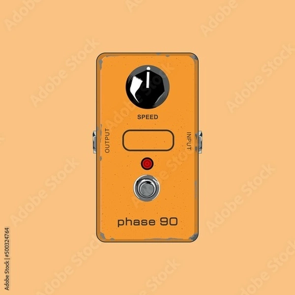 Fototapeta classsic guitar pedal fx 