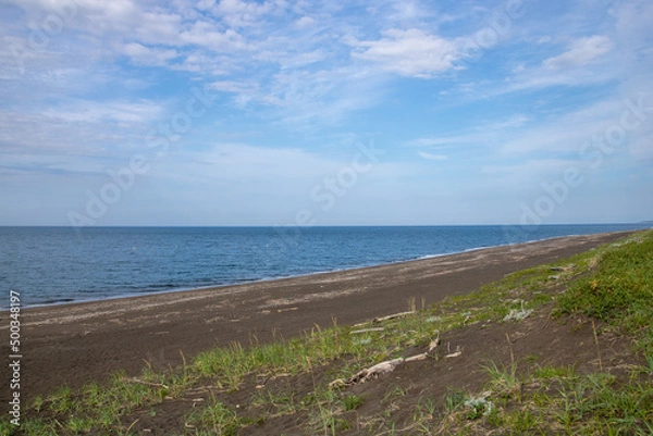 Fototapeta 夏の静かな浜辺
