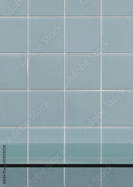 Fototapeta 유리 선반