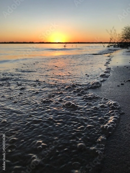 Obraz sunset over the sea