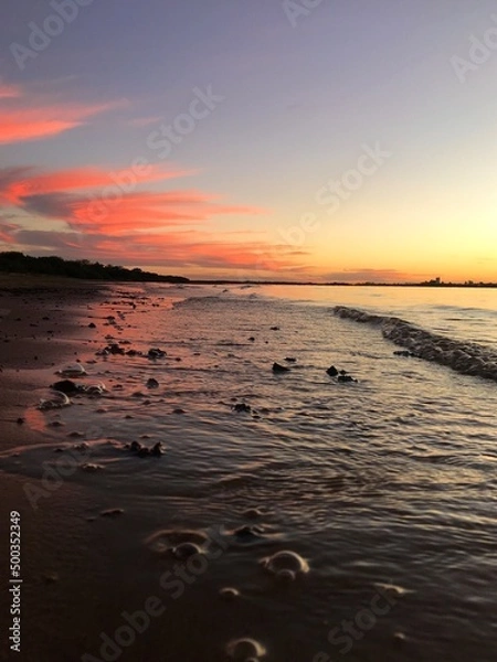Obraz sunset on the beach