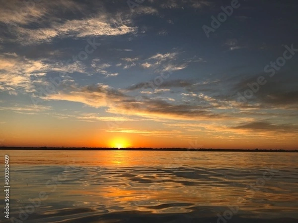 Obraz sunset over the sea