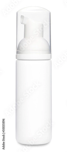 Obraz White Foam Deodorant Bottle Template